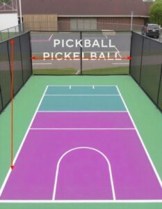 Small Pickleball Court Dimensions
